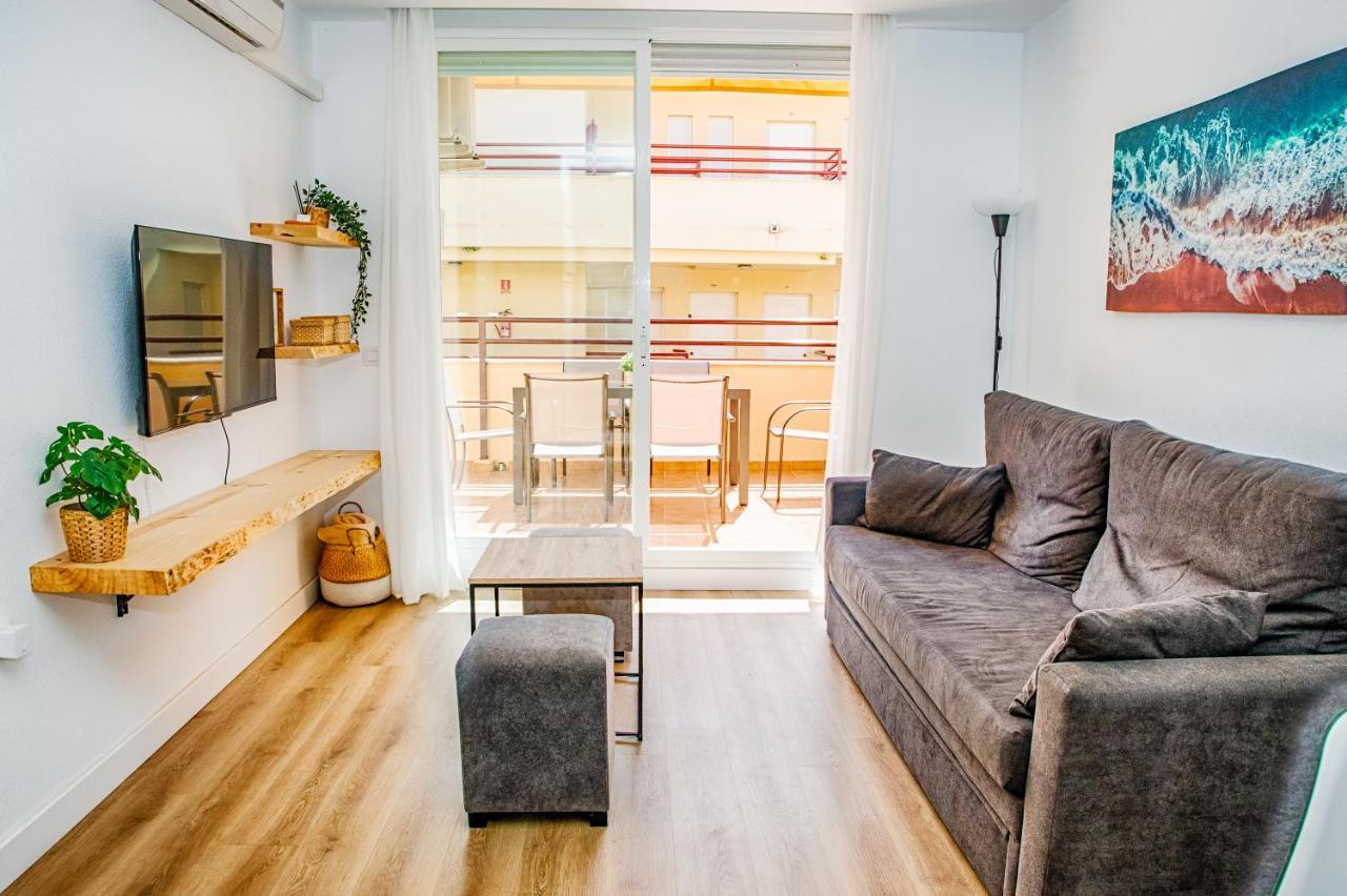 Apartamento Sereno 3 - Piscina, Garaje, Terraza Y Playa Los Canos De Meca Kültér fotó