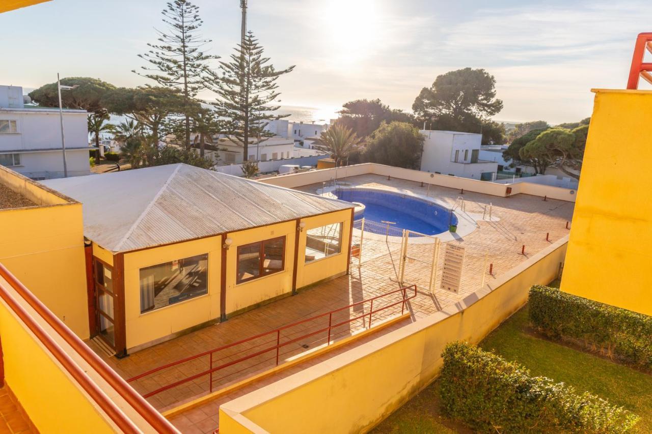Apartamento Sereno 3 - Piscina, Garaje, Terraza Y Playa Los Canos De Meca Kültér fotó