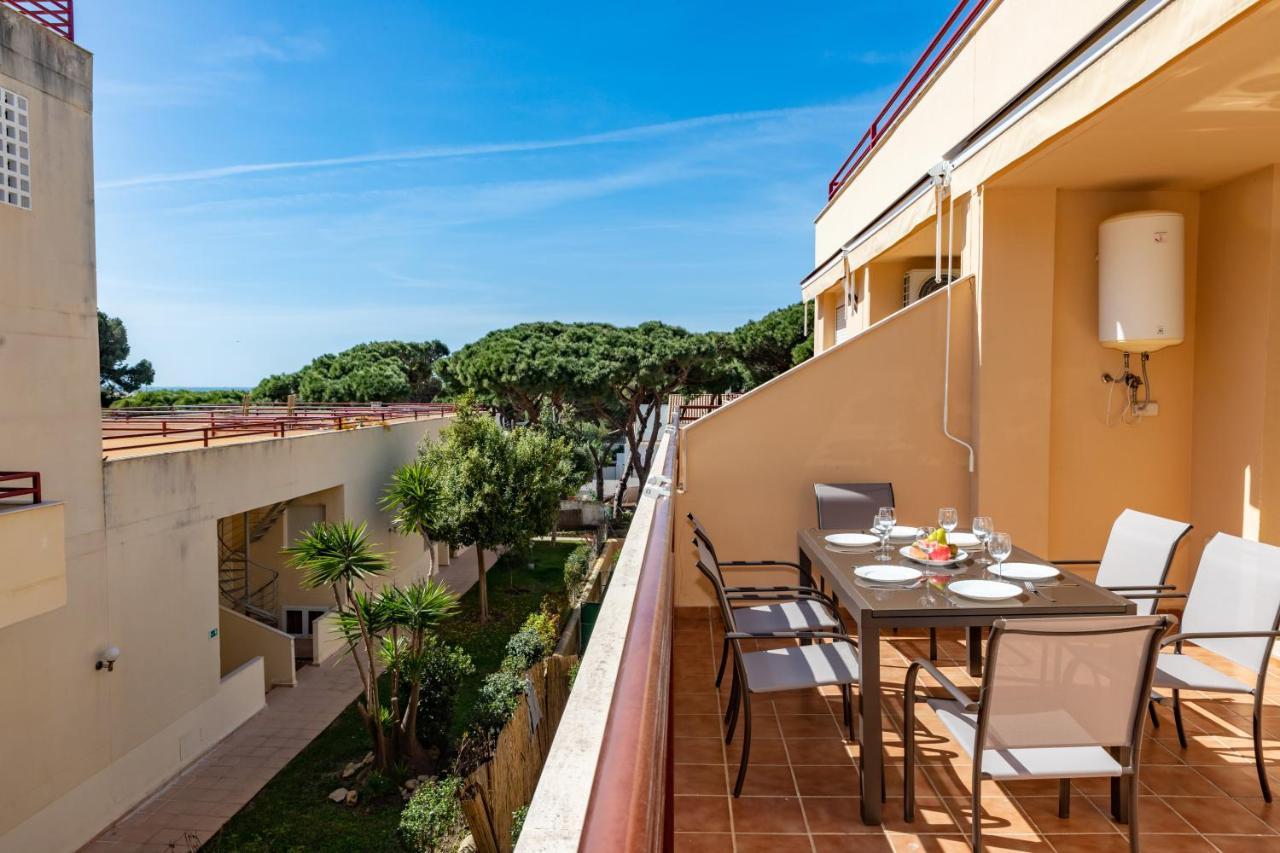 Apartamento Sereno 3 - Piscina, Garaje, Terraza Y Playa Los Canos De Meca Kültér fotó