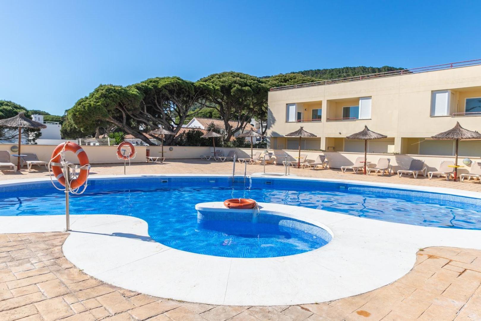 Apartamento Sereno 3 - Piscina, Garaje, Terraza Y Playa Los Canos De Meca Kültér fotó