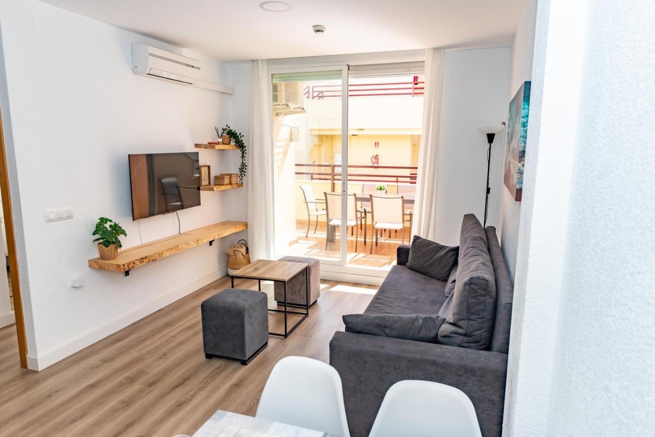 Apartamento Sereno 3 - Piscina, Garaje, Terraza Y Playa Los Canos De Meca Kültér fotó